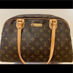 Authentic Discontinued LOUIS VUITTON Montorgueil GM Tote shoulder Bag.